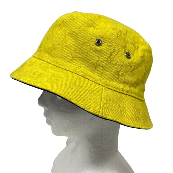 LOUIS VUITTON Blue Hat - Picture 8 of 8